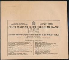 1939.XI.10. Márkus Miksa (1868-1944) magyar újságíró, lapszerkesztő, kiadó részvétet nyilvánító távi...