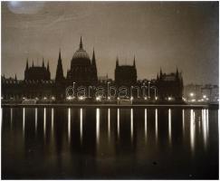 cca 1955 előtt készült 5 db vintage NEGATÍV Budapestről, 6x9 cm