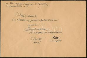 1939 Marhalevél 60f nyomdai jóváhagyó minta