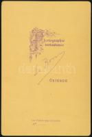 cca 1866 Ostende, a Le Bon műteremben készült, keményhátú vintage fotó, 16,2x11 cm