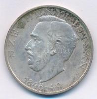 1948. 10Ft Ag "Széchenyi" T:1- patina Adamo EM2