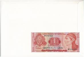 Honduras 1989. 1L felbélyegzett borítékban, bélyegzéssel T:I Honduras 1989. 1 Lempira in envelope wi...