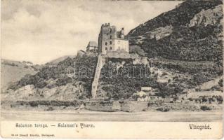Visegrád, Salamon tornya. Divald Károly 21.sz.  (Rb)