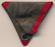 1918. "Sebesültek Érme nem hadieszköztől sérültek számára" eredeti mellszalagja jó állapot...