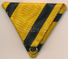 ~1890. "Katonai Legénységi Szolgálati Jel" eredeti mellszalagja jó állapotban
Hungary ~18...