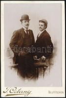 cca 1905 Lechner János Ödön (1874-1910) festőművész. Lechner Ödön építőművész fia. kabinetfotó.