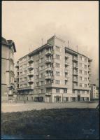 cca 1940 Budapest XI. Lenke (Bocskai) út és Fadrusz utca sarok. 17x23 cm