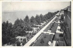 1940 Balatonőszöd, A M. kir. Iparügyi, valamint a Kereskedelem- és Közlekedésügyi Minisztériumok tisztviselői Jóléti Egyesületének üdülőháza (EK)