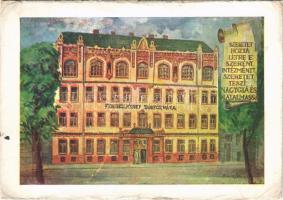 1936 Budapest VIII. Ferenc József tanítók háza, Szentkirályi utca 47.  s: Wágner Géza (kis szakadások / small tears)