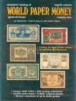 Világ bankjegyei katalógus 1368-1960-ig - Standard Catalog of WORLD PAPER MONEY General Issues 8. kiadás, keménykötésű