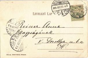 1905 Budapest XIII. Margitszigeti kápolna. Divald Károly 918. sz. (EK)