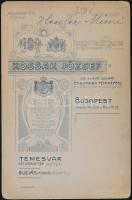 1907 Hessler Mimi, gyemekfotó Kossak József budapesti műterméből, 16,5×10,5 cm
