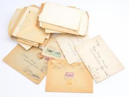 cca 1910-1950 Neogrády László festőművész felesége Kelety Magda zongoraművésznő levél hagyatéka. Neki és férjének írt személyes és hivatalos levelek zenészektől, magánszemélyektől. Sok levél korabeli híres udvarlóktól, rádiósoktól Összesen kb 30-40 db