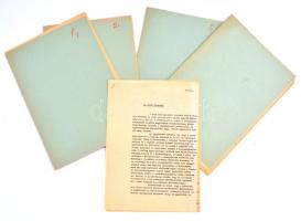 1944 december, Nyilas jelentések 4 dossziéban, néhány aláírt