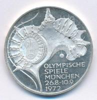 NSZK 1972G 10M Ag Müncheni Olimpia - Stadion T:1- (PP) FRG 1972G 10 Mark Ag Münich Olympics - Stadium C:AU (PP) Krause KM#133