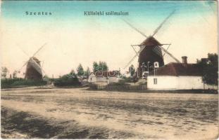 Szentes, Külteleki szélmalom / windmill (EB)
