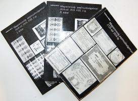 Ambrus Béla: Magyarország papírszükségpénzei 1723-tól 1914-ig. I.kötet + 1914-től 1919.VIII.1-ig. I. és II. kötet, összesen 3klf kötet R!
