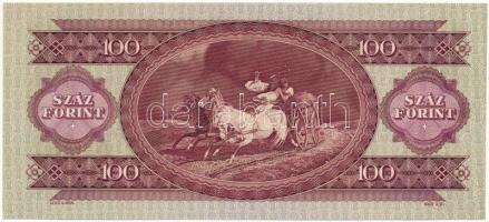 1949. 100Ft "B905 006567" nyomdai papírráncokkal T:I 
Adamo F27