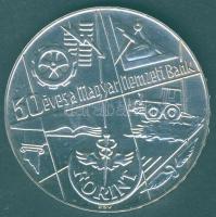 1974. 100Ft Ag "50 éves az MNB" T:PP Csak 6000db!