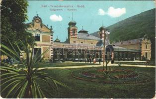 1915 Trencsénteplic, Trencianske Teplice; Gyógyterem, fürdő. Wertheim Zsigmond kiadása / spa, bath (EK)