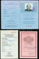 1988 Magyar Népköztársaság útlevele, valutalappal és betegségbiztosítási igazolással / Hungarian passport