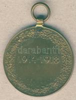 Ausztria 1918. "Für Österreich" katonai érdemérem T:2