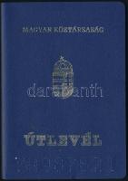 1999 Magyar Köztársaság által kiállított fényképes útlevél / Hungarian passport