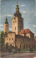 1955 Besztercebánya, Banská Bystrica; templom / church (EB)