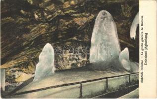 1913 Dobsina, Dobschau; Eishöhle / Dobsinai jégbarlang, belső. Fejér E. kiadása / ice cave, interior (EK)