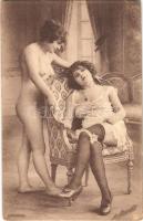 Erotic lesbian nude ladies. Largache Série 6. (EK)