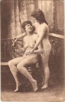 Erotic lesbian nude ladies. Largache Série 6. (EK)