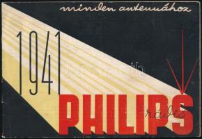 1941 Philips rádiók prospektusa, 16p