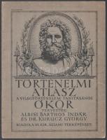 1926 Albisi Barthos Indár - Dr. Kurucz György: Történelmi atlasz a világtörténelem tanításához, ókor, 20p