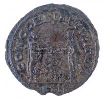 Római Birodalom / Siscia / Aurelianus 274. AE Antoninianus ezüstözött Br (3,44g) T:2,2- ezüstözés ko...