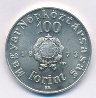 1973. 100Ft Ag "Petőfi" T:1,1- ujjlenyomat
Adamo EM42