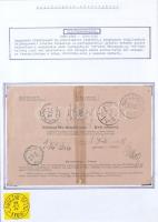 Mozgóposta bélyegzések bélyegeken, kivágásokon, küldeményeken iratrendezőben, sok érdekességgel az 1...