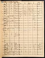 cca 1880-1920 3 db kézzel írt kottafüzet