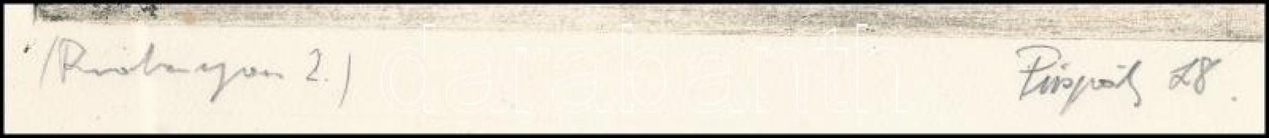 Püspöky István (1950-2018): Szabadság. Rézkarc, papír, jelzett és datált (Püspöky 78). Próbanyomat 2...