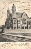 1905 Zalaegerszeg, Új izraelita templom, zsinagóga (r)