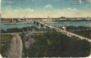 Szeged, látkép, Tisza híd (EM)