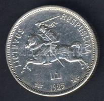 Litvánia 1925. 5L Ag T:3+