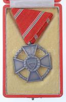 1946. "Magyar Köztársasági Érdemérem ezüst fokozata" silver plated Br kitüntetés eredeti m...