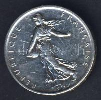 Franciaország 1960. 5Fr Ag T:2/3 kis ph.