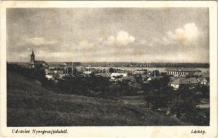 Nyergesújfalu, látkép. Siklósi Pál kiadása (fl)