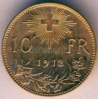 Svájc 1912B 10Fr Au "Vreneli" 3,22g T:2