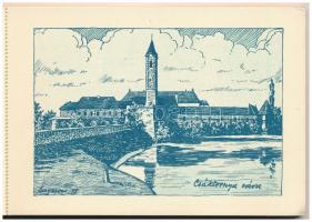 Délvidék. Bánát-Bácska-Baranya. Nem lehet másé! Nem! Nem! Soha! Irredenta képeslapfüzet 20 képeslapp...