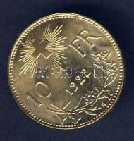 Svájc 1922B 10Fr Au "Vreneli" 3,22g T:1/2