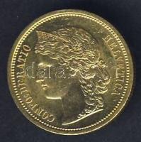 Svájc 1883. 20Fr Au "Helvetia" 6,452g T:2