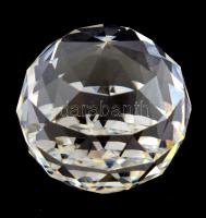 Swarovski kristály gömb, hibátlan, d: 3 cm