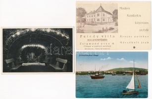 Balatonfüred - 5 db régi képeslap / 5 pre-1945 postcards